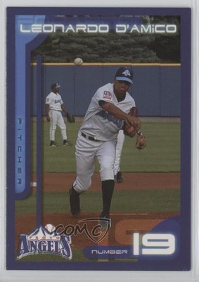 2003 Provo Angels Team Issue Perforated Leonardo D'Amico 0q3