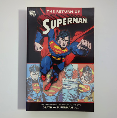 The Return of Superman - Death of Superman Saga / Big book / DC Comic 480 Seiten