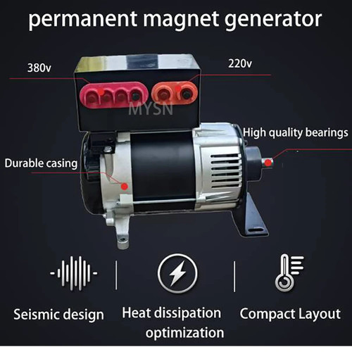 Compact and Portable Single-Phase/Three-Phase Home Generator with Junction Box - Picture 3 of 19