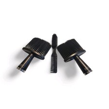 2 Pcs Barber Neck Duster Soft Hair Cleaning Brush And Comb