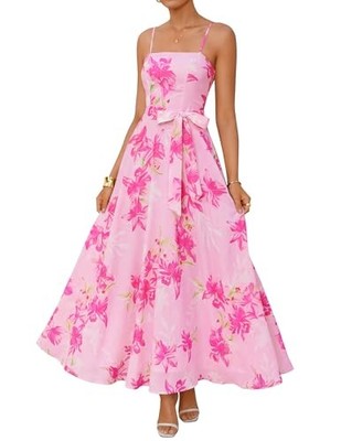 Women's Summer Floral Maxi Dresses 2026 Sleeveless Spaghetti Medium Pink | eBay Women's Summer Floral Maxi Dresses 2026 Sleeveless Spaghetti Medium Pink | eBay