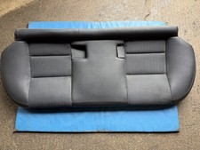 Rover 75 & MG ZT Saloon Black Leather & Summit Trim Cloth Rear Seat Base