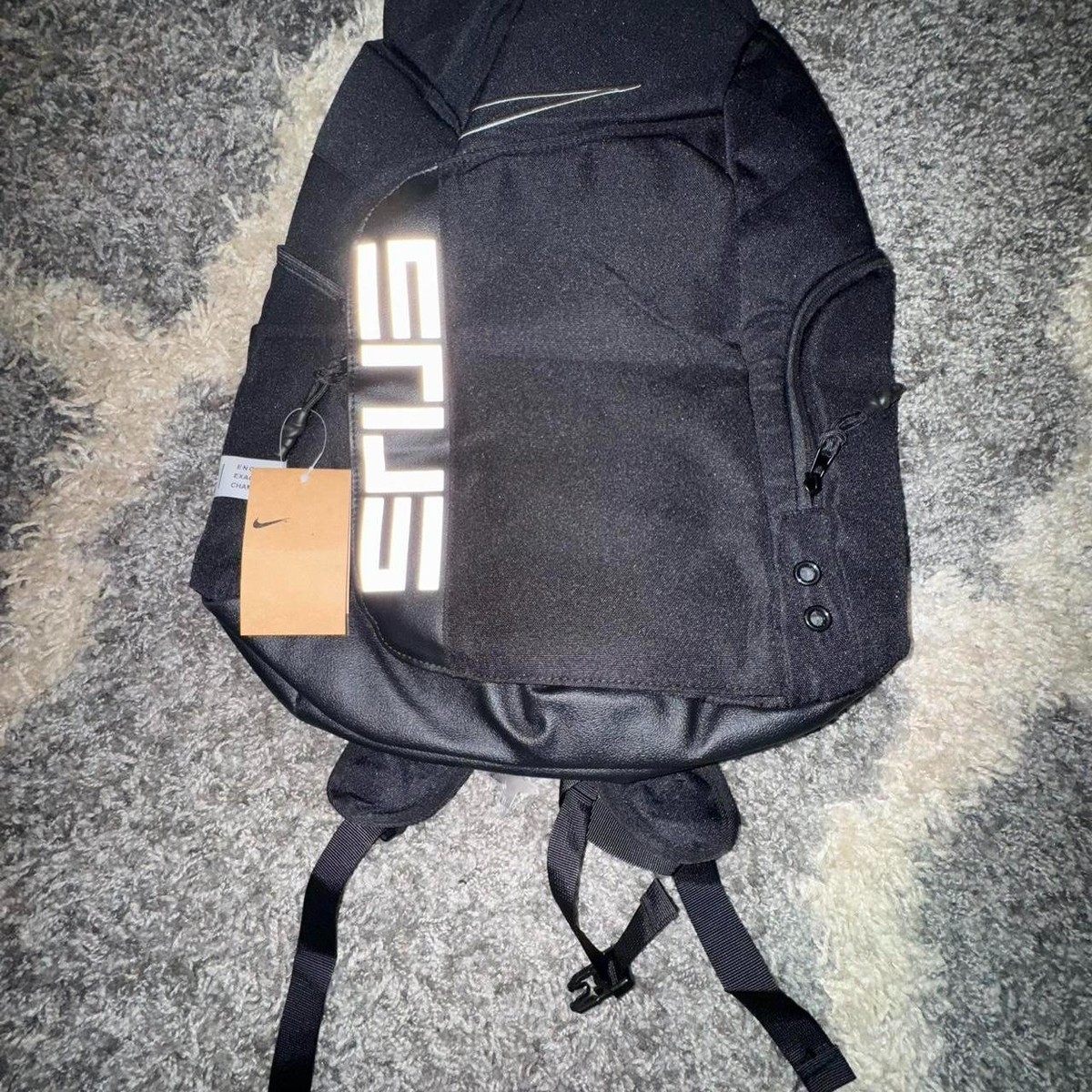 Nike Elite Backpack V1 Black & White | eBay