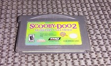 SCOOBY-DOO 2 MONSTERS UNLEASHED Gameboy Advance GBA Game only