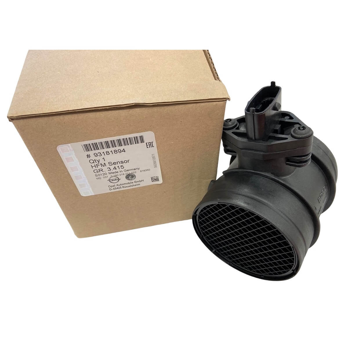 OEM Vauxhall Astra H Zafira B VXR 2.0 Z20LEH MAF Mass Air Flow