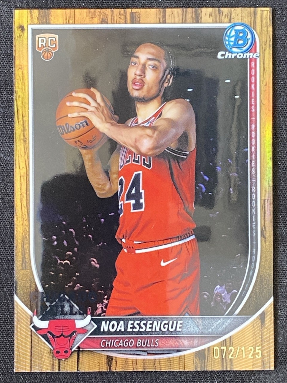 2025-26 Bowman Chrome Floorboard Base Noa Essengue #BCV-12 /125