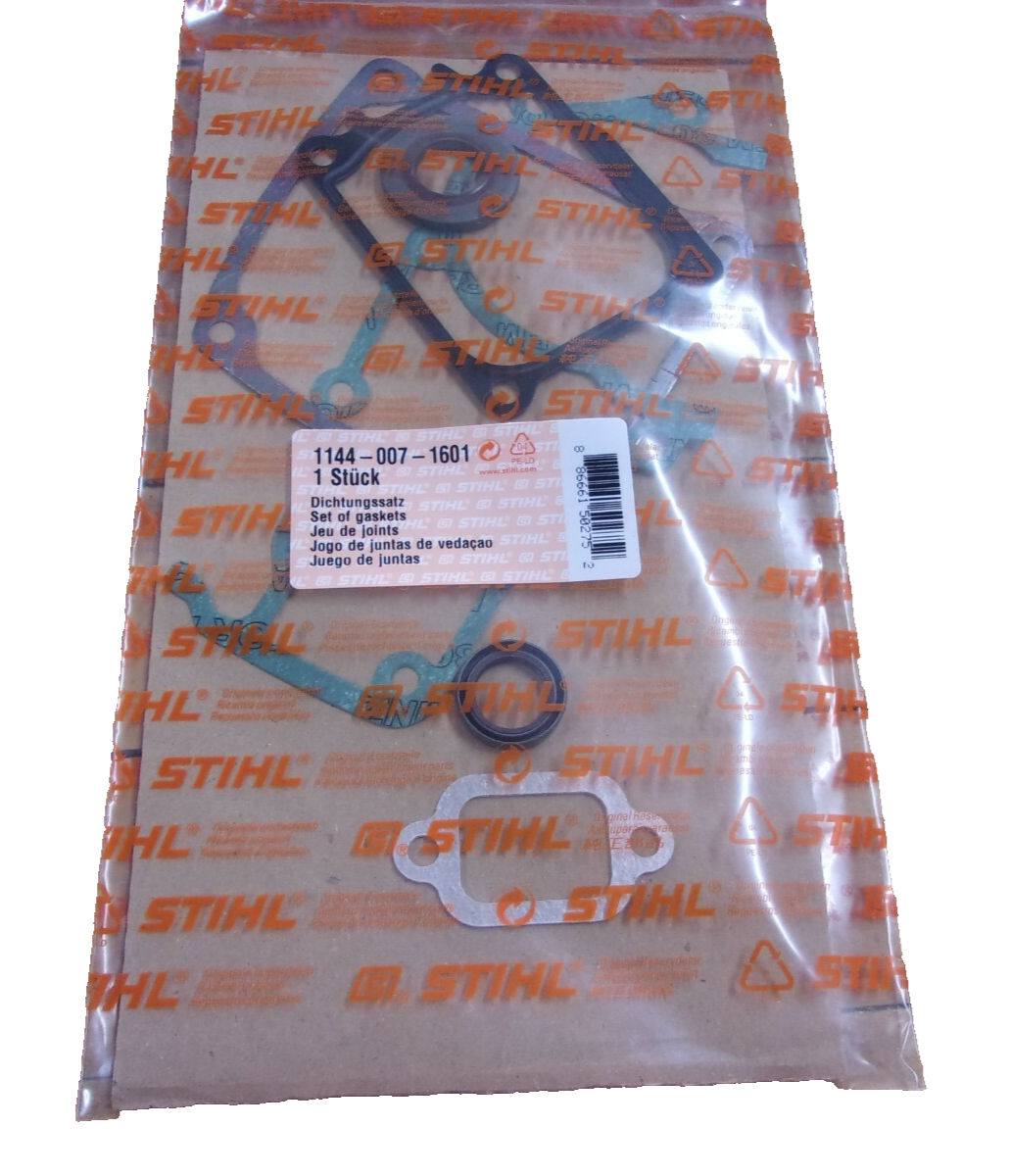 Chapado en Laton シルバ　Ms1d Stihl Gasket Set Crankshaft Seals MS661 OEM MS 661 1144-007