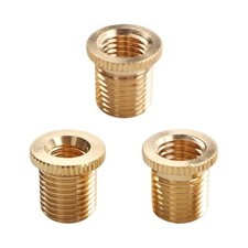 3PCS Universal Shift Knob Thread Adapters, M8 X 1.25, M10 X 1.25, M10 X 1.5