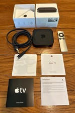 Apple TV Model A1469 with Remote and Power Co...