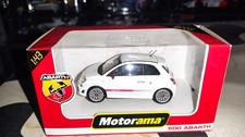 Fiat 500 Abarth bianca  1/43 motorama