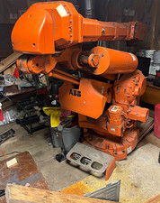 ABB Robotic Arm Assembly w/ Control Cabinet, Teach Pendant & Cables