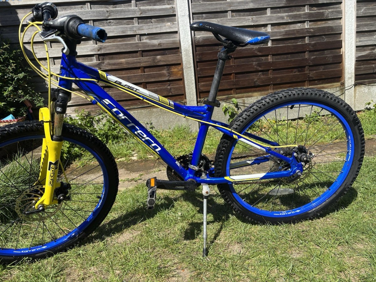 Carrera Blue And Yellow Mountain Bike UK