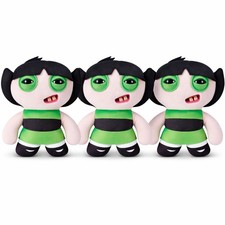 Pack of 3 Zuru Fuggler Powerpuff Girls Buttercup Funny Ugly Monster Plush Toy 9