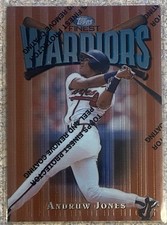 1997 Topps Finest “Warriors” Andruw Jones #100