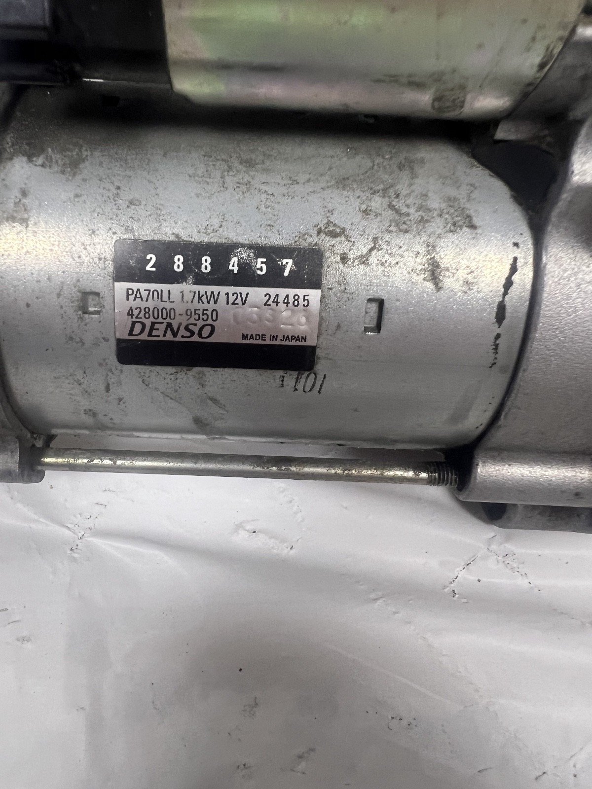 2014-19 Maserati Ghibli 3.0L V6 Engine Starter Motor 428000-9550 OEM