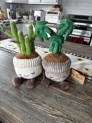 Greenhouse by Russ Malia Bamboo Plush potted Plant NWT David Money Tree