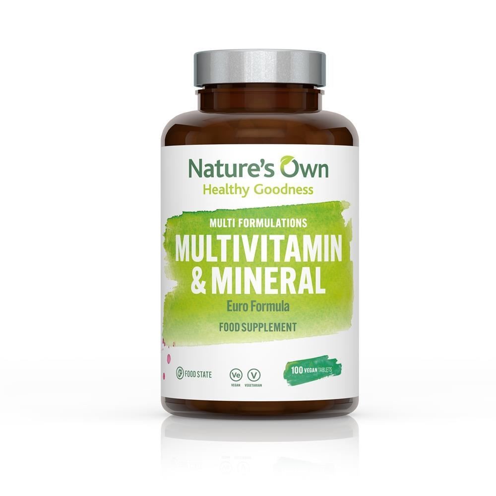 Natures Own Multivitamin & Minerals 100 Tablets - Image 4