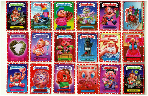 2026 TOPPS GARBAGE PAIL KIDS VALENTINES DAY U Pick - RED HEARTS PARALLEL SINGLES