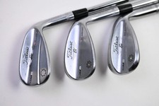 Titleist Vokey SM6 Wedge Set / 50, 56, 60 Degree / Wedge Flex Steel Shafts