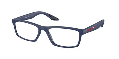 Prada Linea Rossa PS 4PV blue rubber U631O1 Eyeglasses