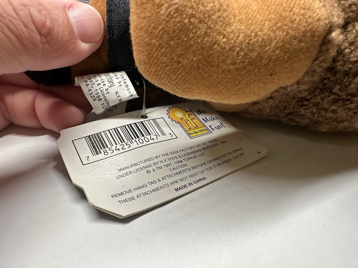 Meanies Beanbag Plush Infamous Series Mike Bison Idea