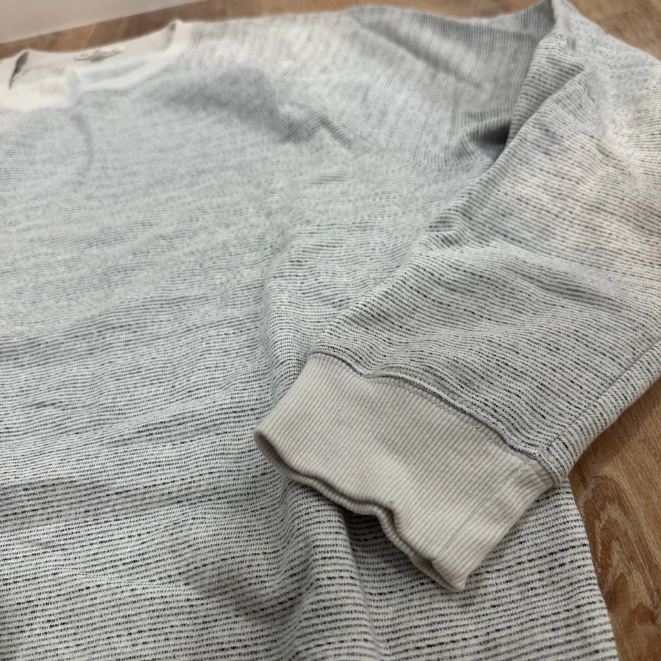 Threads 4 Thought Urban Outfitters Men’s Knit Long Sleeve Striped Pullover - Image 4 of 4