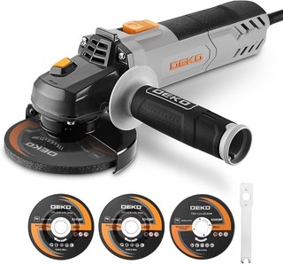 NEW DEKOPRO DKPGAGD090C3 900W Electric Angle Grinder In Grey Z03