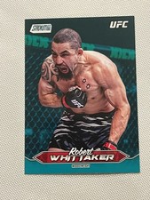 ROBERT WHITTAKER - 2025 TOPPS STADIUM CLUB UFC - TEAL FOIL PARALLEL