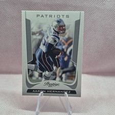 Panini 2011 Prestige Aaron Hernandez #114 New England Patriots NFL Football
