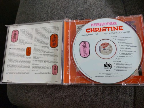 Christine Maureen O'Hara Broadway Cast Musical CD - Picture 3 of 4