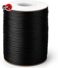 1.5MM Black Nylon String 110Yards Wind Chime String Weather Resistant Nylon