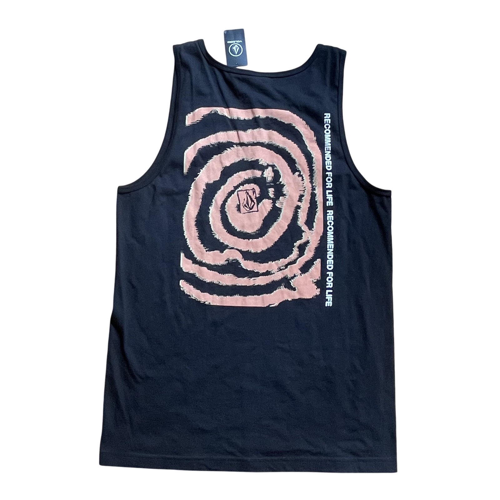 S M Black Graphic Recommended For Life Skateboard Tee