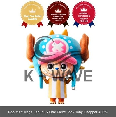 Pop Mart Mega Labubu x One Piece Tony Tony Chopper 400%