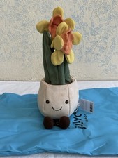 Jellycat Amuseable Daffodil Pot Plush Flower Plant A2DP NWT New With Tags 11