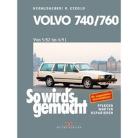 Volvo 740 Limousine Typ 744 1982-1991 So Wirds Gemacht Reparaturanleitung Etzold