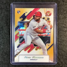 2025 Topps Pristine Baseball NIKO KAVADAS Rookie Base Gold 34/50 #152