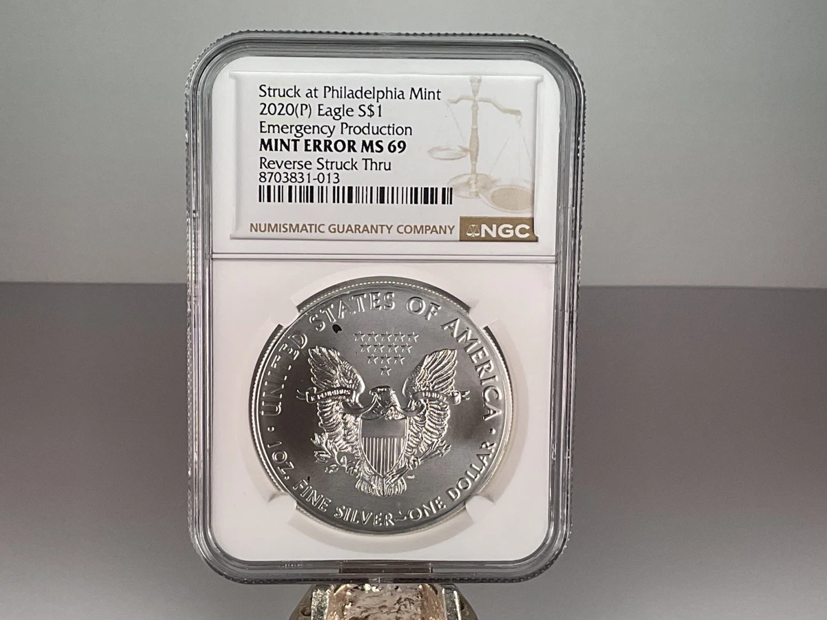 American Eagle MS 69 Graded 2020 Silver Bullion Coins for sale | eBay