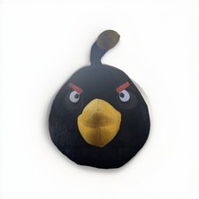 Angry Birds Black Bomb Bird Plush 9 inch