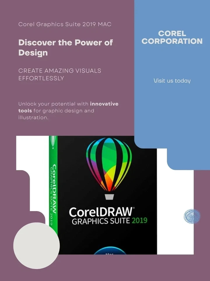 ✅Corel - DRAW Graphics Suite 2019 (Lifetime) - MacOS - Image 3 of 4