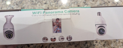 WiFi Panorama Camera Real-time Remote Viewing 4 Light Socket Cameras CL201