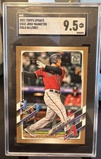 2021 Topps Update Gold #US32 Josh VanMeter 861 /2021 Arizona Diamondbac ID:52086