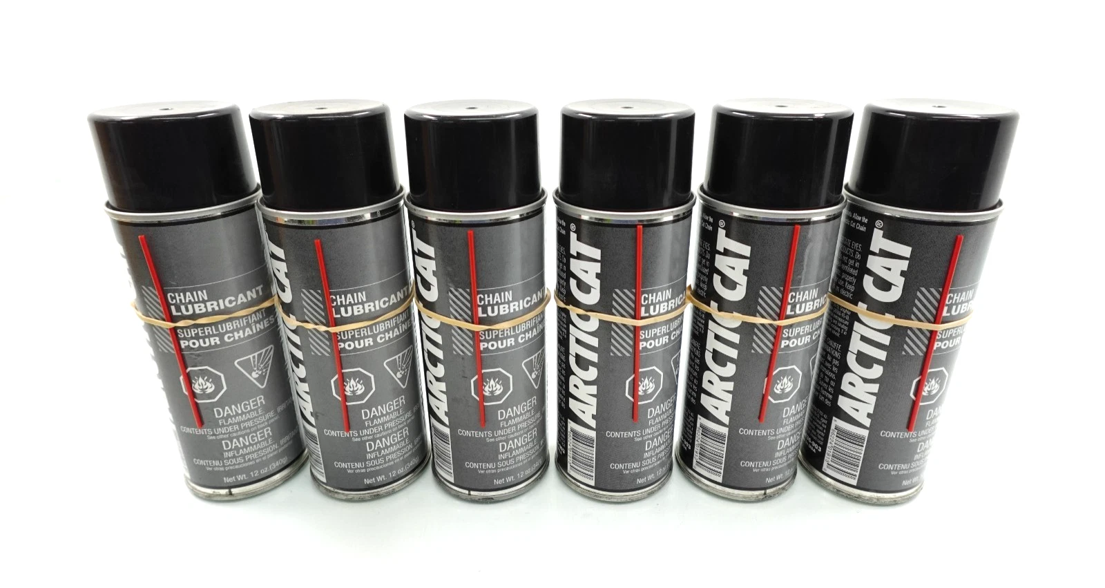 QTY 6 Arctic Cat OEM ATV Chain Lubricant (12oz each) 0436-903