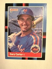 1988 Donruss Gary Carter #199 New York Mets Baseball Card NM