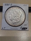 1885-S Morgan Silver Dollar - VF/XF Detail