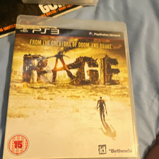 Bethesda RAGE Sony PlayStation 3 PS3 Game PAL Shooter Action PEGI 18