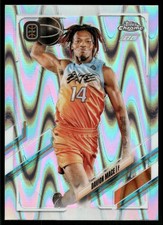 2021-22 Topps Chrome Overtime Elite #99 Davion Mace RayWave Refractor