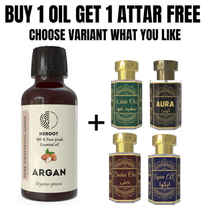 Arganöl 10ml Trägeröl für Haare Haut Massage DIY Anwendung + Gratis Attar