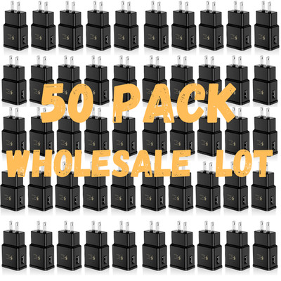 50X For Samsung Galaxy S23 9 USB Fast Wall Charger Block Power Adapter Brick Lot