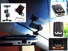 Permanent Windshield Mount Car Mount For The Escort MAX Bel GT-7 Radar Detector