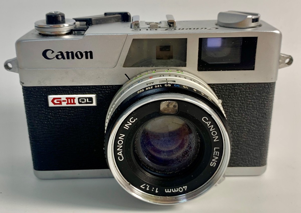 Canon QL17 GIII 35mm Rangefinder W/40mm f/1.7 lens (Read) | eBay